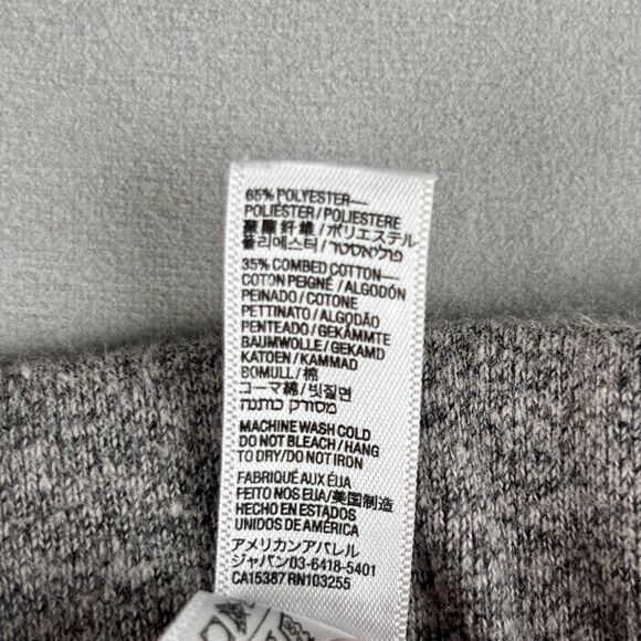 American Apparel Shorts Mens M Gray Heather Fleece Drawstring Pockets Made USA - Picture 7 of 7